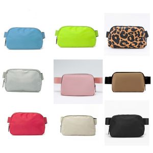 Luxury Designer Belt Bags Lulu Fanny Pack Nylon Belt Bags LU LU fleece waist bags Yoga Crossbody Bum Bag Waterproof Women Card Holder Men Wallets
