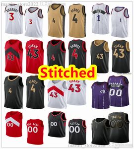 Ed Basketball Jerseys 1 Gradey Dick Pascal 43 Siakam OG 3 Anunoby Gary 33 Trent Jr. Scottie 4 Barnes Chris 25 Boucher 2 Kawhi 5 Achiuwa