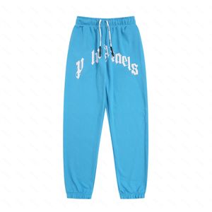 Palms Palm Angel PA Mens Calças Designer Sweatpants Imprimir Esporte Retro Calça Solta High Street Corredores Mulheres Casal Calças Hip Hop Streetwear Anjos 7703 FJJ