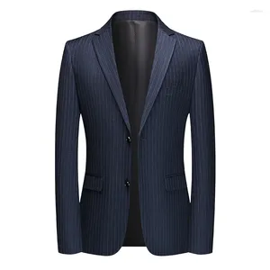 Erkek Suit 2023 Yüksek kaliteli moda yakışıklı adam trend klasik gündelik all-maç ziyafet takım elbise iş ceket İngilizce elbise blazer