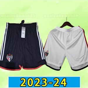 23/24 Sao Paulo soccer shorts 2023 2024 DANI ALVES men Luciano Igor Gomes Pablo camisa footbal pants home away