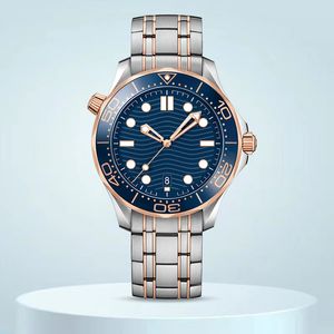 OMG Mens Watch 2023 New Watches عالية الجودة عالية الحجم ساعة العمل 8215MEVEMEMENT TOP LUXURY MOVIESS WATKES BRAND LANDECE BAND MANS MANTE MONTRE BOX