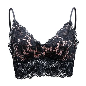 French triangle cup lingerie lace hem light and beautiful back design underwear can wear a big sense of perspective dress lingerie sexy erotic porn D 7