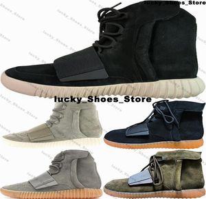 スニーカーの男性Kanyes B00st 750シューズデザイナーウェストブーツサイズ13カジュアルUS 12 US 13女性US13トレーナーEUR 47 SCHUHE EUR 46 TRIPLE BLACK 6981 GREA US12 4352 GLOW IN THE DARK