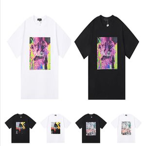 European and American designer fashion brand painted printed high quality cotton street hip hop short sleeve T-shirt men and women S-XL YY