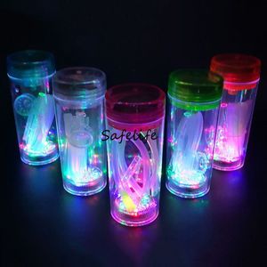 Set di tazze shisha narghilè LED in plastica portatile da viaggio illuminato all'ingrosso per auto, bottiglia di narghilè portatile da fumo ZZ