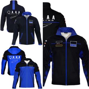 Jaqueta de ciclismo da motocicleta moto equipe corrida jaqueta casual ao ar livre motocross à prova vento zip up hoodie outono quente blusão jaqueta