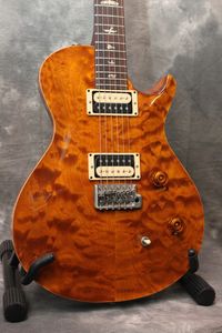 Hot sell good quality Electric Guitar 2007 SINGLECUT TREM AMBER BURST QUILT TOP GUITAR W/CASE - MINT!! - Musical Instruments