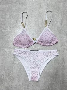 23SS Bielizna Druk Projektanci kostiumów kąpielowych Bikini Women Sakswear Kąpienia Kącik Seksowna luksusowe letnie bikinis womans designerskie ubrania rozmiar s-xl