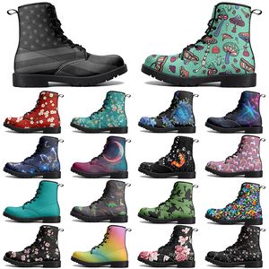 DIY novas botas clássicas Martin antiderrapante outono inverno homem mulheres versátil legal personalizado quente moda versátil botas casuais elevadas 68951