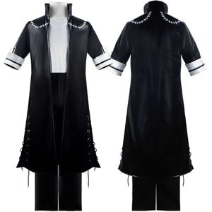 Anime My Boku No Hero Academia OCHACO URARAKA Dabi Costume Cosplay Uomo Cappotto nero Maglietta Pantalone Abiti