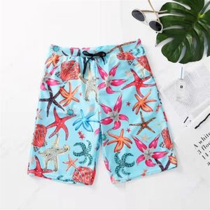 Men's Shorts Swimwear Men Starfish Print Swimming Trunks For Fashion Designer Swimsuit Women Pool Beach Board Male258A