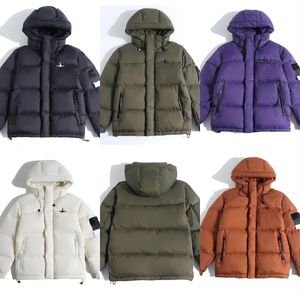 Tasarımcı Erkek ve Kadın Moda Ceket Taşları Ada Aşağı Ceket Ceket Lüks Marka Markası Omuz Kayışı Trendi Kış Ceket Sıcaklık P10