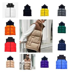 Gilet di moda piumini gilet stampa gilet Piumino da uomo Autunno e inverno Lettera smanicato da esterno Coppie Mantieni caldo cappotto 311r