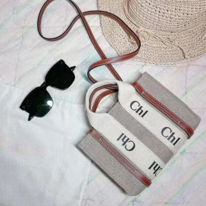 Omen Handbags Woody Tote Shopping Handbag Designer Travel Crossbody Shoulder Bag Purses High Nylon Hobo Fashion Linen