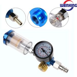 Spray Guns Spray Gun Air Regulator Gauge In-line Water Trap Filter JP/EU/US Adapter Pneumatic Tools Accessories For Airbrush 231031