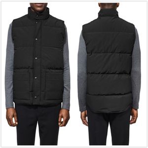 Gilet da uomo sportivo moda piumino invernale antivento caldo gilet da avventura parka senza maniche classico stile semplice uomo donna Gilet329k