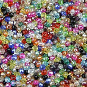 Round Shape Upscale Austrian crystals beads High quality 3mm 200pcs loose rondelles glass ball bracelet Jewelry Making DIY Fashion JewelryBeads Jewelry