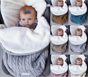 Neonato 0-12 Mesi Coperta Del Bambino Per Biancheria Da Letto Passeggino Super Soft Caldo Infantile Delle Ragazze Dei Ragazzi Sacco A Pelo Swaddle Wrap Manta Bebes