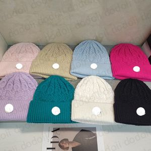 Mulheres malha chapéus gorro moda bonés designer crânio boné inverno chapéu de malha 10 cores qualidade superior