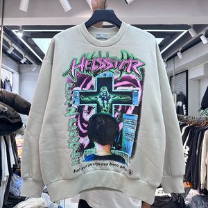 Sweatshirts Hoodies Mens Crewneck Game Boy Baskılı Büyük Boyu Eur Boyut Boyut Erkek Erkekler Gündelik Hoodie 1 Kalite Üstleri Gerçek Pics