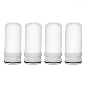 Torneiras de cozinha 4 pcs substituição torneira de cerâmica filtro de água purificador cartucho presente durável para casa housheold fácil de usar