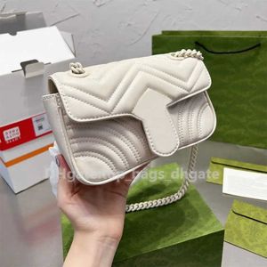 Luxuries Messenger Designer Schulter klassische Farbhandtaschen Frauen Kettenbeutel Tasche Crossbody Toty Conbon Mode Clutch Brieftasche