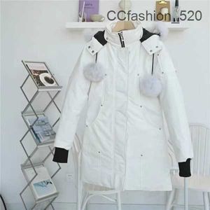 Moose Mens Winter Jackets Waterproof White Duck Coat Men's and Women's Casual Version för att hålla Warm Canada Down Bomber Jacket Högkvalitativa män Rockar Monclair UC8Y