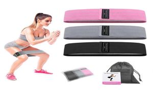 Direnç Bantları 3undefinedpiece Set Booty Band Hip Circle Loop Genişletici Yoga Egzersiz Elastik Bantları Fitness Squat Egzersiz Gym6375597