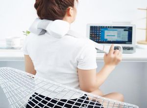 Xiaomi youpin mini massageador de pescoço, massagem shiatsu, amassamento bidirecional, carregamento, modo de terceira marcha, comutação de um botão para smart h7005407