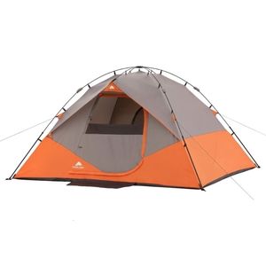 Tält och skyddsspår 6 persons Instant Dome -tält 10 'x 9' tält utomhus camping 231030