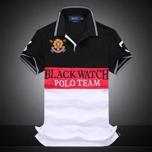 Fashion-discounted PoloShirt men Short Sleeve T shirt Brand polo shirt men Dropship Cheap Quality black watch polo team 201y