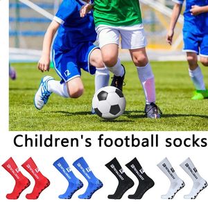 Skarpetki sportowe Dzieci i młodzieżowy sport oddychający skarpetki piłkarskie Square Silikon Non Slip Grip Football 231030