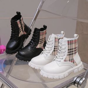 Boots Casual Fashion Children's Martin 2023 British Wind Help Head Head للأحذية 231030