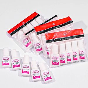 Prego gel 10pcs 10g cola de secagem rápida para unhas falsas arte strass gemas jóias extensão adesiva ferramentas de manicure