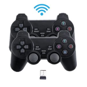 اللاسلكي 2.4G GAMEPAD CONTROL COWSTICK TV GAME PAD لـ M8 GD10 ألعاب فيديو عصا PC3 TV Box Android هاتف