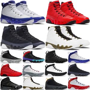 OG Jumpman 9 9s Basketballschuhe Herren Chile Red University Blue Gold Barons Particle Grey Bred Patent Space Jace Dark Charcoal Cool Grey Trainer Sport Sneakers 40-47