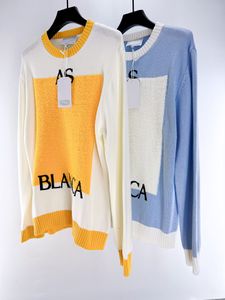 Maglione di marca autunno e inverno design di stampa di moda pullover di taglia USA maglione da uomo di lusso di alta qualità