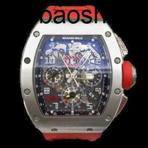 Дизайнерские мужские часы RichrdsMilers с механическим механизмом Tourbillon 011 Platinum Casual Time