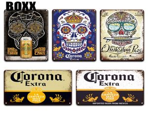 NEW Corona Extra Beer Poster Cover Wall Decor Metal Sign Vintage Pub Bar Restroom Home Beach Living Room Decoration Tin Signs7942335
