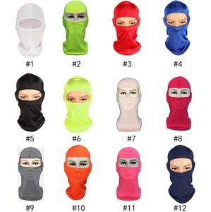 Outdoor Balaclavas sportowy szyja maska ​​narciarstwo snowboard wiatrowa policja rowerowa motocykl maska353407231