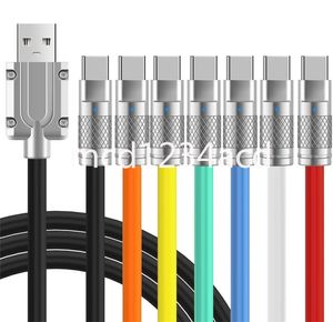 Кабели для быстрой зарядки типа c, 1 м, 2 м, 1,5 м, 120 Вт, 6 А, микрокабель USB-C для Samsung Galaxy S10 S20 S22 S23 Note 10 htc lg xiaomi M1