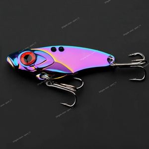 Metal Vib Blade Vibration Spinner Spoon Tesce da pesca che affondano maschere da esche dure Trout Tackle Pesca per tutte le esche per pesca a pesca a lungo strato d'acqua