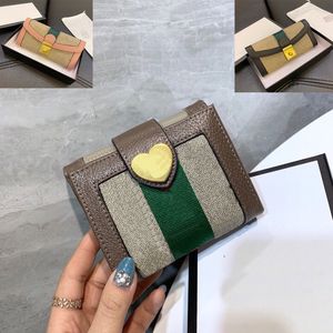 Fashion short wallets long wallet PVC designer classic letter retro Card Case bags luxury mens and womens sales bag