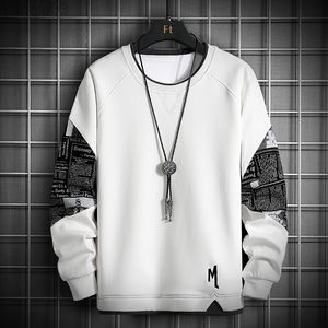 Herren Hoodies Sweatshirts Männer Hemd Frühling Und Sommer Rundhals Pullover Männer Casual Japanische Streetwear T-shirt Mode Atmungsaktiv Ärmellos 4XL L220901