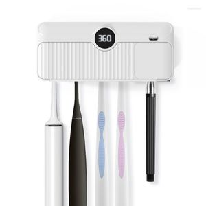 Interior Decorations Toothbrush Sterilizer Uv Sterilization And Disinfection Household Punch-Free Plug-In-Free Machine