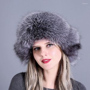 Boinas chapéu de pele para mulheres naturais russo ushanka chapéus inverno grossa as orelhas quentes de bombardeiro boné preto chegada ph18