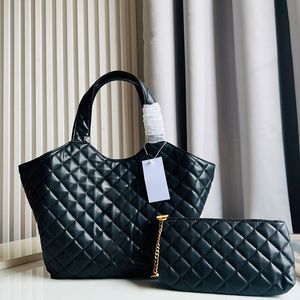 Einkaufstasche Designer -Tasche Frauen Mode Leder Handtasche große Kapazität Einkaufstaschen mit Brieftasche Mutter und Sohn Beach Bag Damen Luxus -Tasche Umhängetaschen