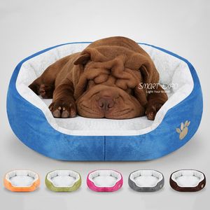 Dog Bed Winter Warm Doghouse Pet Kennel Söt kreativ bekvämlighet PS02