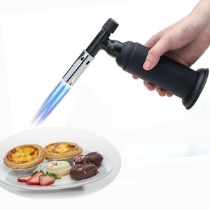 1300c Profesyonel Mutfak Meşale Daha Çakmak Metal Dab Jet Bütan Meşalesi Bütçeli Rüzgar Yalıp Verilebilir Kaynak Sprey Tabancası BBQ Şefi Blowtorch Aracı